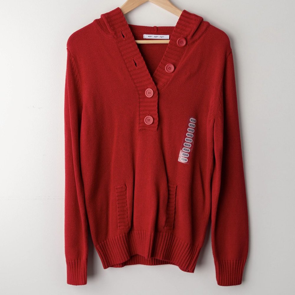 eight eight eight | Rust Red Sweater | Women's | M